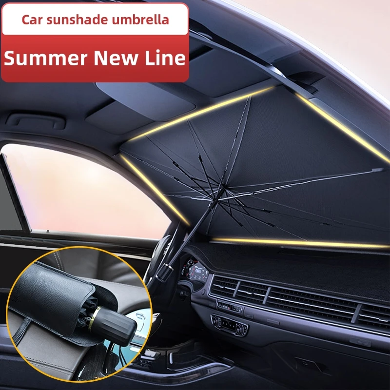 Car Sunshade Windshield Umbrella Foldable - Car Windshield Sun Shade, Foldable Umbrella