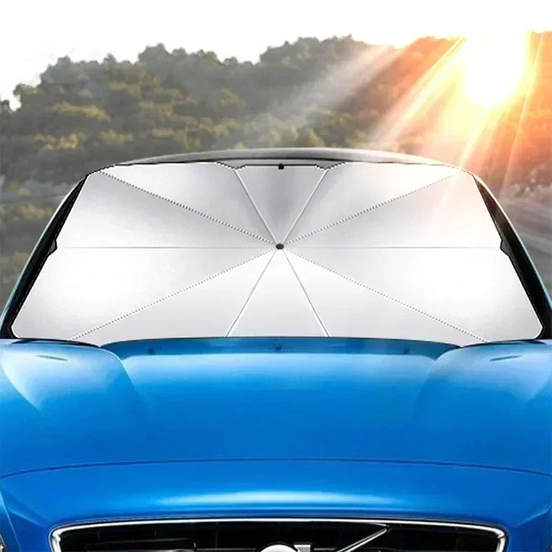 Car Umbrella Sunshade Windshie - огляд і ціна Car Sunshade Windshield Umbrella Foldable