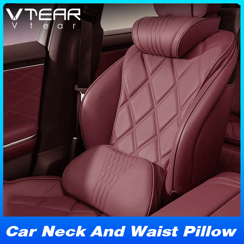 Vtear Universal Car Neck Lumba - огляд і ціна Memory Foam Car Neck Pillow Lumbar Support
