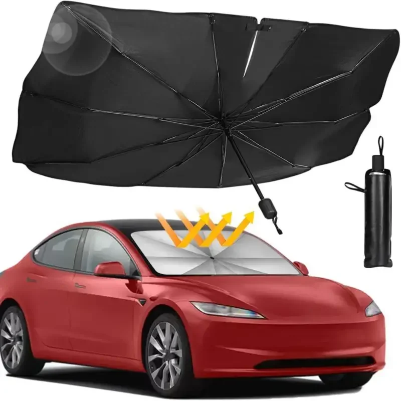 Car Windshield Sunshade Umbrel - огляд і ціна Car Sunshade Windshield Umbrella Foldable