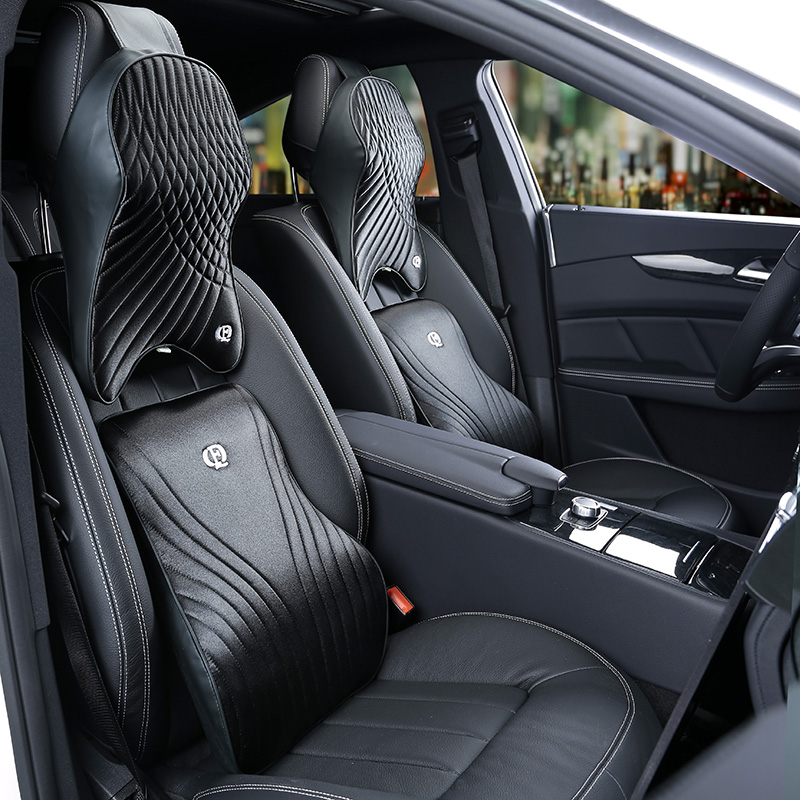 Memory Foam Car Pillow Set Pre - огляд і ціна Memory Foam Car Neck Pillow Lumbar Support