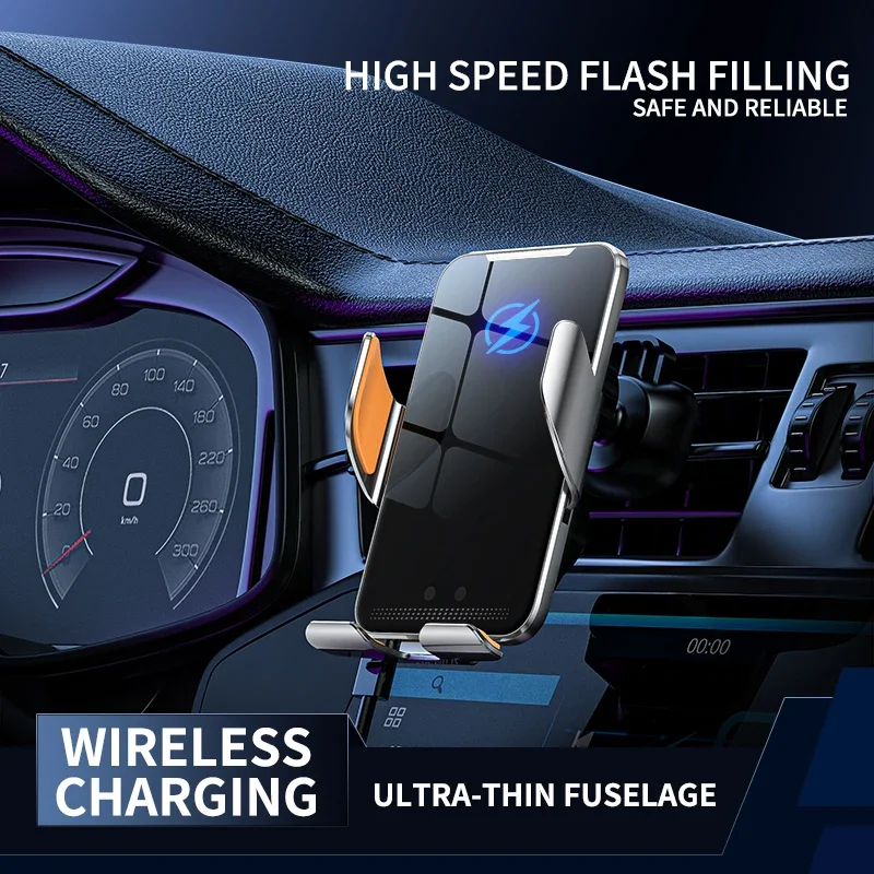 Car Wireless Charger Magnetic  - огляд і ціна Wireless Car Charger Mount Fast Charging