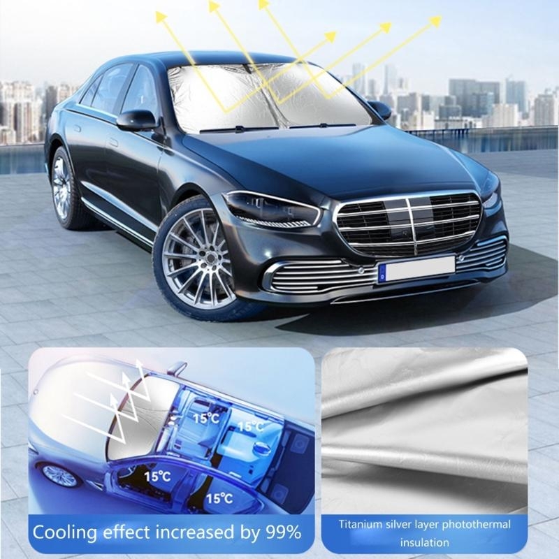 A2UC Car Sun Umbrella Windshie - огляд і ціна Car Sunshade Windshield Umbrella Foldable