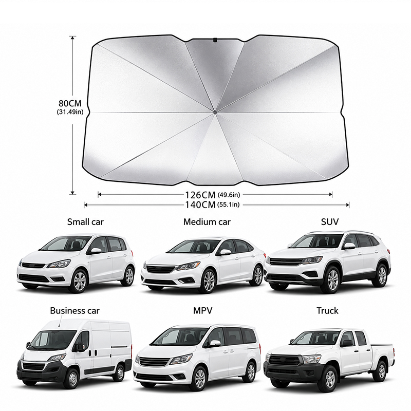 Universal Foldable Car Windshi - огляд і ціна Car Sunshade Windshield Umbrella Foldable