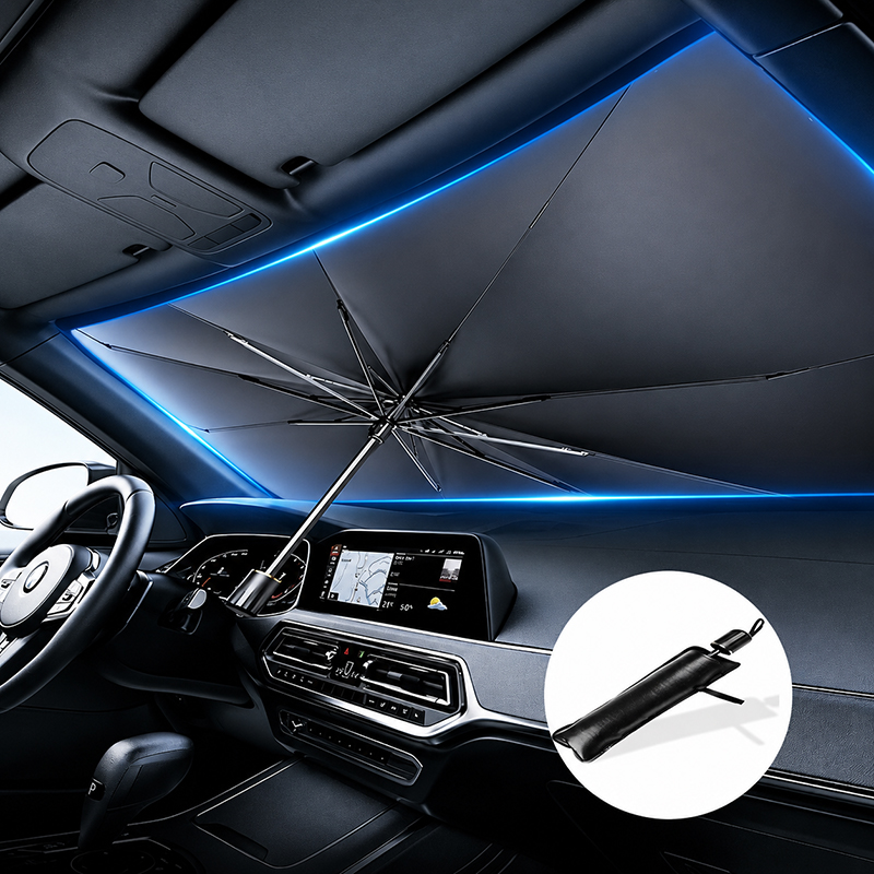 Universal Foldable Car Windshi - огляд і ціна Car Sunshade Windshield Umbrella Foldable