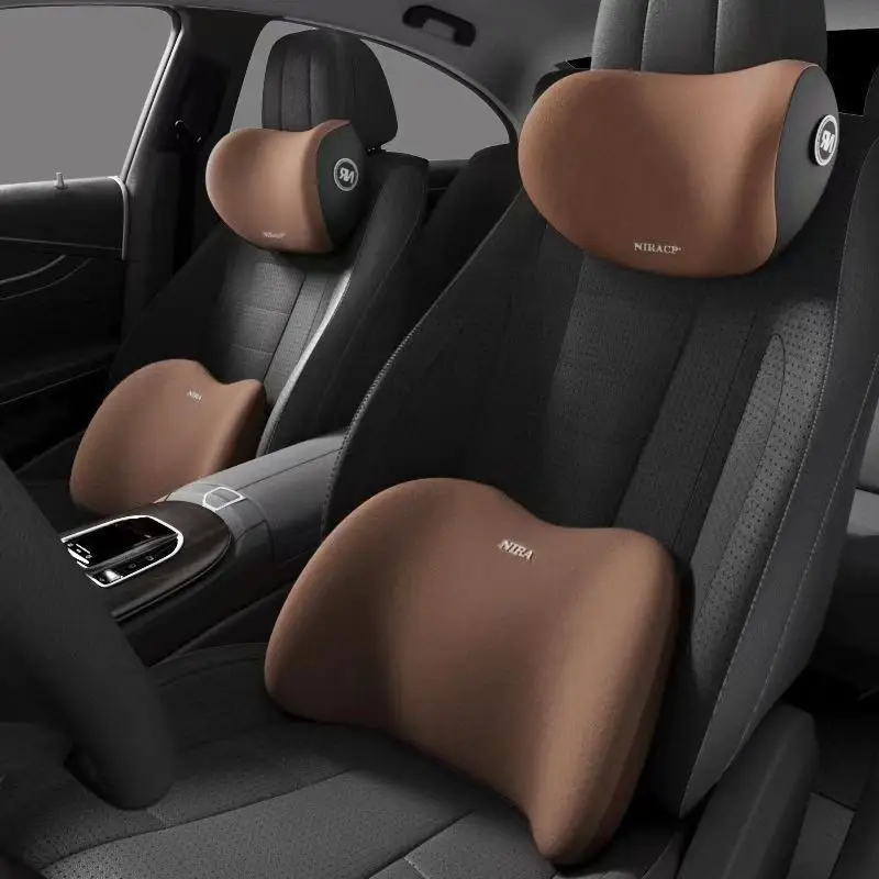 Ergonomic memory foam car seat - огляд і ціна Memory Foam Car Neck Pillow Lumbar Support