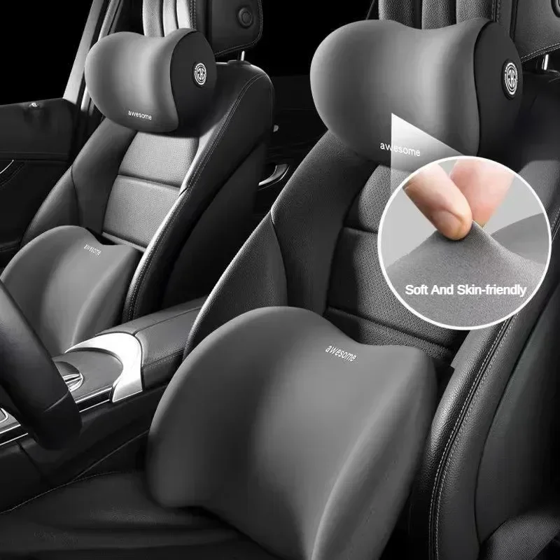 Ergonomic memory foam car seat - огляд і ціна Memory Foam Car Neck Pillow Lumbar Support
